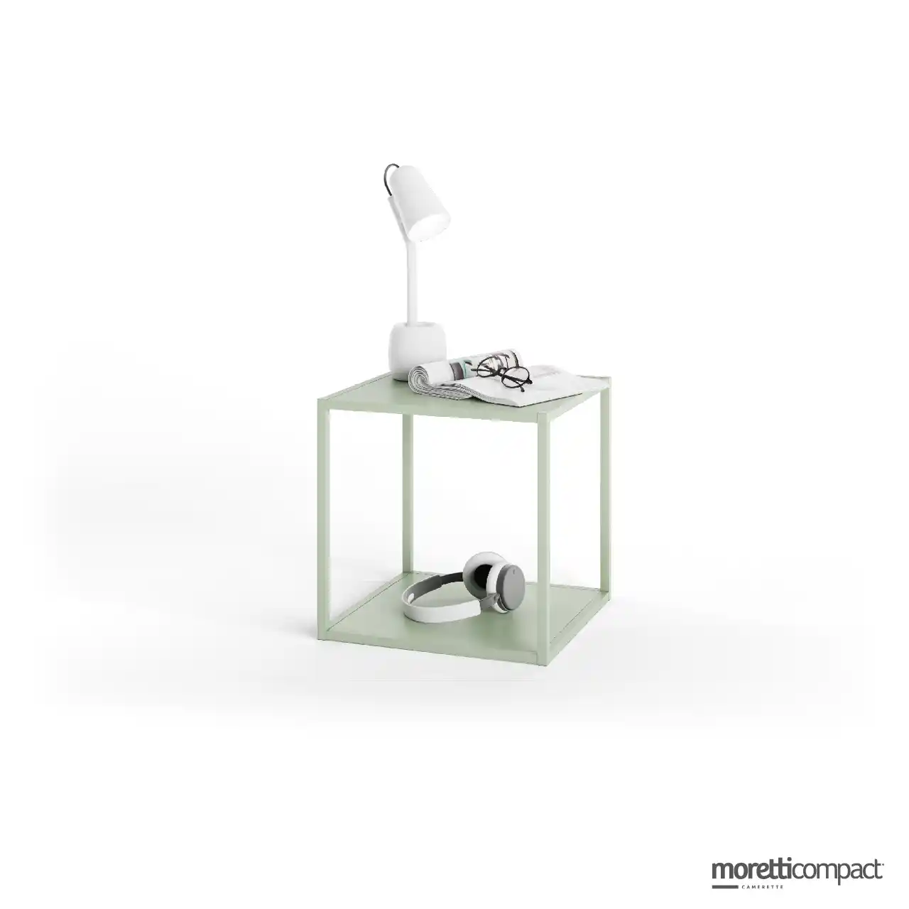 Cage con piani laccati