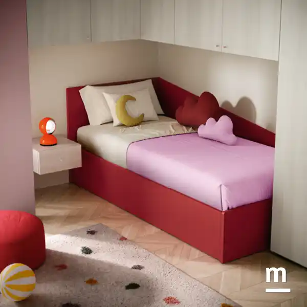 Divano letto laccato