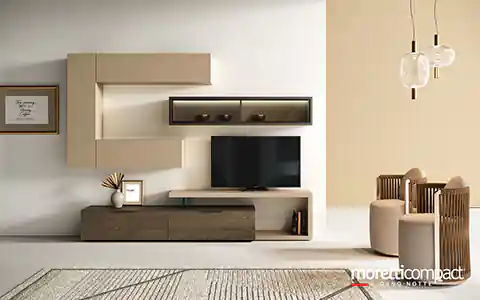 Living minimal color nocciola