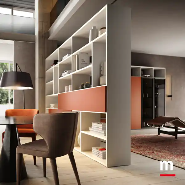 libreria bifacciale