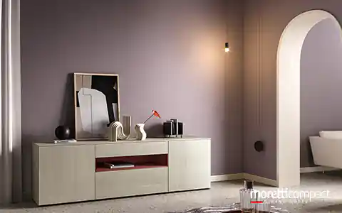 Madiea con modulo a giorno porpora