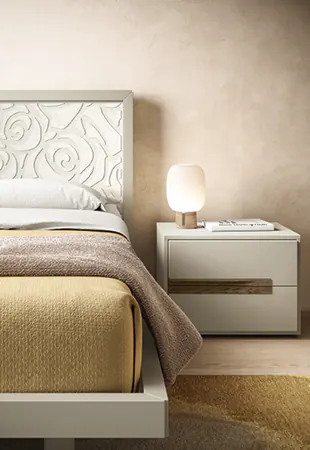 Testata Molding con malta texture Rose